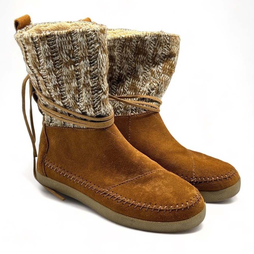 Tom’s Nepal Tie Fleece Lined Boots